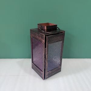 Farol de Hierro Vintage con Panel de Vidrio para Decoración del Hogar - Product Image 6