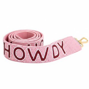 HOWDY sac à bandoulière d'inspiration occidentale fabriqué à la main perlage complexe Design Durable bandoulière en coton brodé cadeau perlé - Product Image 1