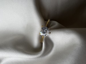 Anillo de Moissanita de Corte Ovalado para Mujer, Anillo de Compromiso Solitario con Banda Trenzada, Oro Blanco de 14K/18K, Estilo Diamante, Joyería Minimalista - Product Image 3