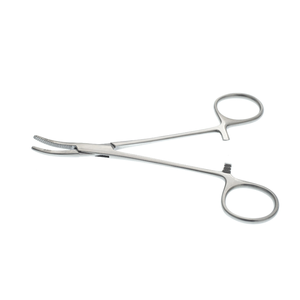 Lahey Forceps 5.5 Inch Curved Surgical Hemostatic Instrument Stainless Steel Tissue <b>Clamp</b> Precision Reusable Medical Tool - Product Image 1