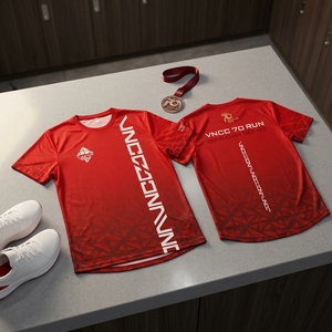 เสื้อวิ่งมาราธอนแห้งเร็ว คอลเลคชั่นชุดกีฬาประสิทธิภาพสูง เสื้อแข่งขันน้ำหนักเบาสำหรับชุมชน ชุดกีฬาระดับพรีเมียม - Product Image 3