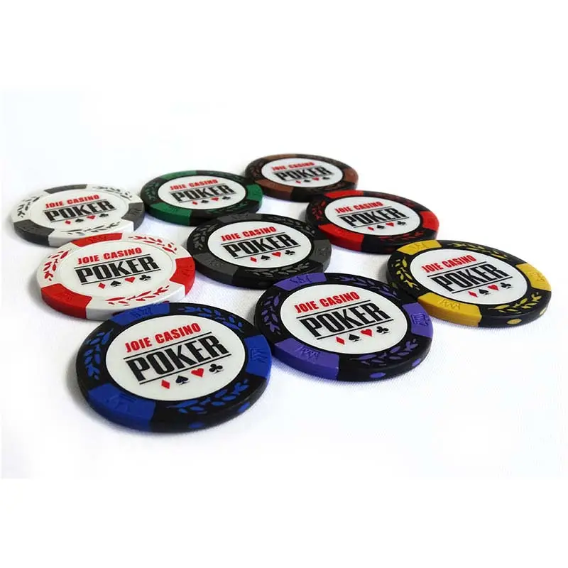 Sıcak satış Casino kalite kil cips eğlence için 14g özelleştirilebilir Poker cips