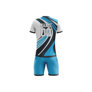 Maillots de football personnalisés sublimés, fabriqués en tissu respirant - Product Image 4