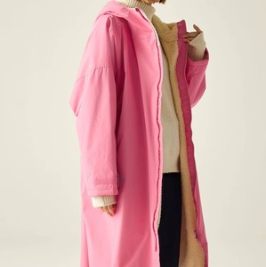 Wholesale Hot Selling Hooded Winter Jacket <b>Wool</b> <b>Mens</b> <b>Overcoat</b> Zipper Button <b>Long</b> - Product Image 4
