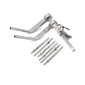 Caspar Cervical Distractor Ortho-016 Left Right 6 <b>Screws</b> <b>Set</b> Manual German Stainless Steel Surgical Orthopedic Spine Instrument - Product Image 4