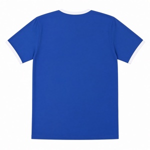 Camiseta Azul Rey para Hombre Phi Beta Sigma con Letras Griegas Bordadas, Cuello Redondo, Manga Corta, Ribete en Contraste, Fraternidad, Casual, Universidad - Product Image 4