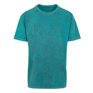 T-shirts surdimensionnés personnalisés pour hommes 2026 en coton avec effet délavé à l'acide, T-shirts délavés à la pierre pour hommes en polyester et coton OEM - Product Image 5