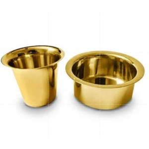 Modern Classic Coffee Dabara <b>Cup</b> <b>Set</b> Golden Brass Finish Home Hotel Restaurant Use Wholesale Kitchenware Metal Handgrip - Product Image 3