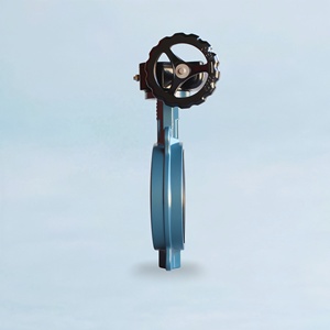 Vanne papillon à <span class=keywords><strong>disque</strong></span> manuelle de type wafer en acier inoxydable Dn100, acier au carbone, revêtement EPDM/NBR, haute résistance à l'huile, au gaz et à l'eau industrielle - Product Image 2