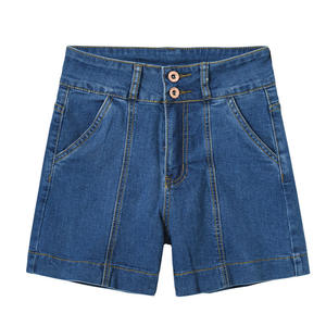 Shorts de Mezclilla Ajustados para Mujer, Shorts Elásticos a la Moda, Shorts de Mezclilla de Diseño Moderno, Suministro Global de Fábrica OEM - Product Image 5