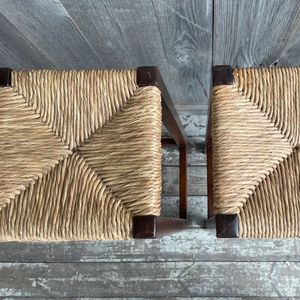Eco Friendly Seagrass Chair <b>Cushion</b> Handmade Woven Natural Dining Chair Seat Replacement - Product Image 2