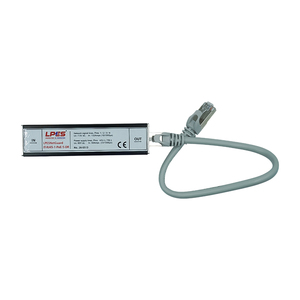 RJ45 Cat6กิกะบิตอีเธอร์เน็ตป้องกันฟ้าผ่าโมดูล48V POE อุปกรณ์ป้องกันไฟกระชากแบบอินไลน์กล่องอินเทอร์เฟซความปลอดภัยของเครือข่ายแลน - Product Image 1