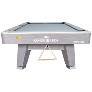 โต๊ะพูลคุณภาพสูง รุ่น Durable King Winner ขนาด 9 ฟุต หนักแน่น ทนทาน พร้อมแผ่นหินชนวนธรรมชาติ 99.99 แบนเรียบ ยางไต้หวันเกรดพรีเมียม K55 ผลิตโดย OEM ประเทศเวียดนาม - Product Image 3