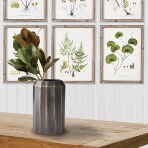 Handmade Decorative Iron Flower <b>Vase</b> Contemporary Home Accent for Residential Hospitality Commercial Luxury Offices Boutique - Product Image 3