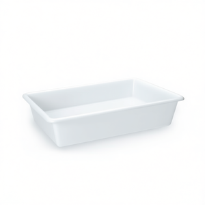 Contenitore in plastica rettangolare impilabile da 6 litri per alimenti, per uso in cucina - Product Image 2