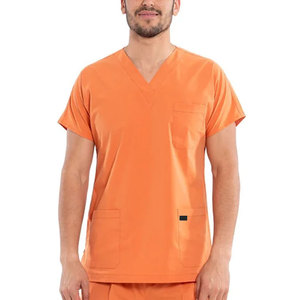 Factory Sale Premium Quality Woven Medical <b>Scrub</b> Suit 100% Cotton Customizable <b>Scrub</b> <b>Sets</b> with Needle Detection for Hospital Use - Product Image 4