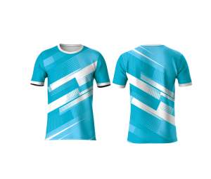 T-shirt de sport unisexe personnalisé à sublimation frontale 100 % polyester écologique à séchage rapide pour la course et l'entraînement - Product Image 4