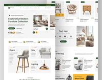 Développement de site e-commerce RoyalCraft Furniture avec catalogue de produits, demandes de devis personnalisées, design responsive et paiements en ligne