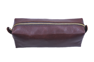 Genuine Leather Zipper Pouch Unisex Minimalist <b>Wallet</b> Durable Daily Use Short Size - Product Image 6