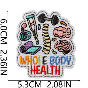 Badge thermocollant classique pour vêtements, chapeaux, sacs, décoration DIY, OEM ODM, faible MOQ, lavable, imperméable, qualité supérieure - Product Image 4