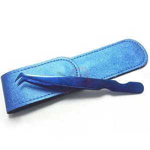 Pinzas Profesionales para Pestañas de Acero Inoxidable con Punta Puntiaguda y Mango Cómodo para Extensiones de Pestañas - Product Image 3