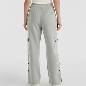 Pantalones Casuales de Hombre LUMINA LOOM Hechos a Medida, 100% Algodón Felpa, Peso Medio 400GSM, Otoño, Color Sólido, Corte Regular, Cintura Alta - Product Image 6