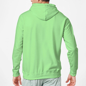 Sudadera con Capucha para Hombre, Corte Regular, Estilo Hip Hop Urbano, Logotipo Bordado, Felpa Francesa, Teñido Liso, 100% Algodón Transpirable - Product Image 2
