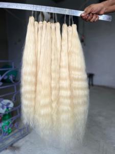 Cheveux Indiens Vierge Premium 100% Naturels, Cuticules Intactes, Blonds, Ondulés, Qualité Supérieure, en Gros - Product Image 2
