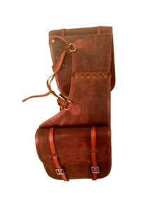 กระเป๋าหนังอานม้าทำด้วยมือ - Product Image 2