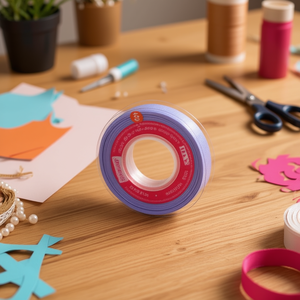 Nastro Grosgrain Ilan 15Y 1.0Cm Viola Chiaro per Lavori Artigianali - Product Image 2