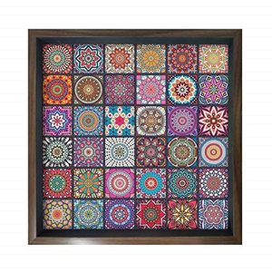 Bandejas Cuadradas Premium con Adhesivo Elegante para Mesa de Comedor, Hogar y Oficina, Multiusos, para Regalo, Artículo de Servicio - Product Image 3