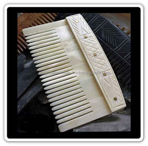 Peine de hueso de camello de búfalo ecológico personalizable tamaño elegante para salón o uso doméstico con diseño de logotipo - Product Image 6