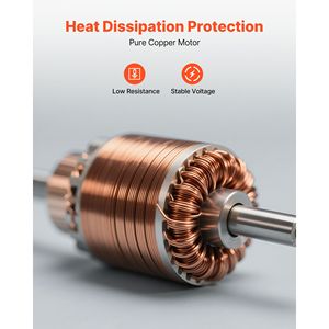Pompa ad aria lineare da 2219.04 GPH per fossa settica e acquacoltura, sistema di aerazione per laghetti profondi 11 piedi per acquari e trattamento delle acque reflue - Product Image 4