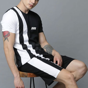 ชุดเซ็ตเสื้อผ้าผู้ชายผ้าฝ้ายคุณภาพสูง ระบายอากาศได้ดี ดีไซน์ล่าสุดสำหรับฤดูร้อน สไตล์ลำลอง ขั้นต่ำสั่งซื้อน้อย 2 ชิ้น ผลิตในประเทศปากีสถาน - Product Image 5