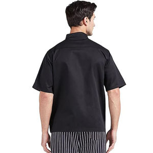 Broderie personnalisée du logo, broderie personnalisée, uniforme de chef professionnel, cuisine, restaurant, hôtel, café, bar, personnel, polyester respirant - Product Image 4