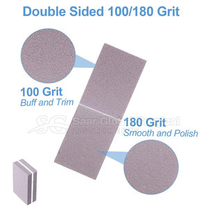 Bloque pulidor de uñas duradero de primera calidad, acero inoxidable EVA, calidad grado A+, textura de superficie fina para el cuidado regular de las uñas - Product Image 2