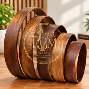 Batterie électronique professionnelle faite à la main avec cerceaux de batterie monocouche en bois de rose, instrument de percussion basse, peaux de batterie en cuir de vache, instrument de musique - Product Image 2