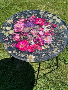 Table basse en résine personnalisée pour bouquets de mariage, baby showers, anniversaires, etc. - Product Image 5