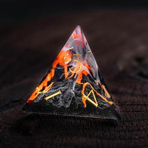 Juego de Dados de Resina de Diseño Original, Dados de Resina Poliédricos Personalizados para Dungeons and Dragons, Accesorio de Juego al por Mayor de Fábrica - Product Image 6