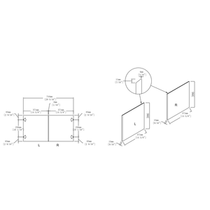 Pannello porta mobiletto bagno da 30 pollici (solo pannello porta) - Soluzione per riporre cappotti da donna - Product Image 3
