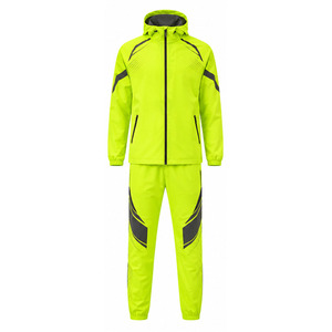 Conjunto Deportivo Cortavientos para Hombre, Chaqueta y Pantalones Ligeros de Poliéster, Transpirables, para Correr, Entrenamiento, Ropa Deportiva Personalizada, Venta al Por Mayor, OEM, ODM - Product Image 1