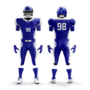 Jersey de Fútbol Americano Personalizado para Adultos, Tallas Grandes, Impresión por Transferencia de Calor, Anti-Pilling, Ligero, Transpirable, Uniforme de Equipo para Invierno - Product Image 1