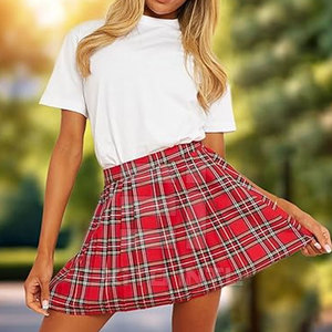 Women Breathable Solid <b>Mini</b> Knitted Skirt High Waist Stretch Bodycon Sexy Slim Fit Casual Short 100% Polyester All Seasons Adult - Product Image 3