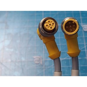 M12เทอร์ค5-PIN WK 4.5T-1-WS 4.5T สายเคเบิลกระตุ้นเซ็นเซอร์ M12ที่ใช้เป็นชิ้นส่วนอุปกรณ์เซมิคอนดักเตอร์รุ่นเก่า - Product Image 2