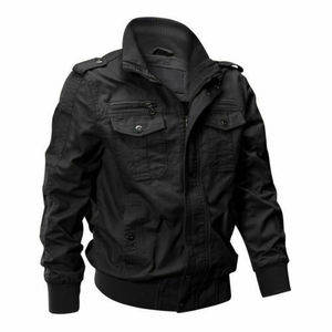 Chaqueta Cargo Urbana para Hombre con Logotipo Personalizado – Prenda Exterior Moderna y Funcional con Diseño Multibolsillos para un Estilo Diario - Product Image 1