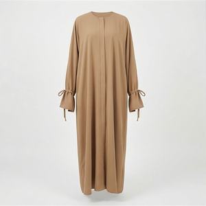 Nouvelle Robe Kimono de Luxe Modeste pour Femme, Élégante, Faite à la Main, Couleur Personnalisée, Abaya Nida Respirante, Idéale pour les Mariages et l'Aïd - Product Image 1