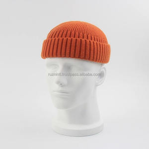 High Quality 3D Embroidery Knit Beanie <b>Hat</b> <b>Winter</b> Warm Breathable Waterproof Stretchable Customizable Unisex Cap for Wholesale - Product Image 4