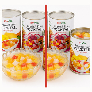 Best Selling International Standard Low Price Delicious Canned Mixed Tropical Fruits Packed in 20oz Can - Product Image 6