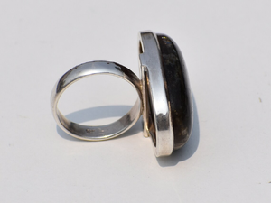 Natural Blue Fire Labradorite <b>Ring</b> 925 Sterling <b>Silver</b> Handmade Labradorite Gemstone Jewelry Wedding <b>Ring</b> Gift For <b>Men</b> & Women - Product Image 3