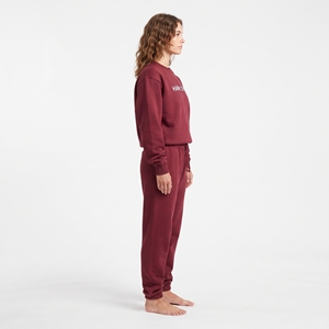 Conjunto Deportivo Casual de Dos Piezas para Mujer, Sudadera de Cuello Redondo de Algodón Grueso y Pantalones Jogger, Ropa Deportiva Urbana al por Mayor - Product Image 4